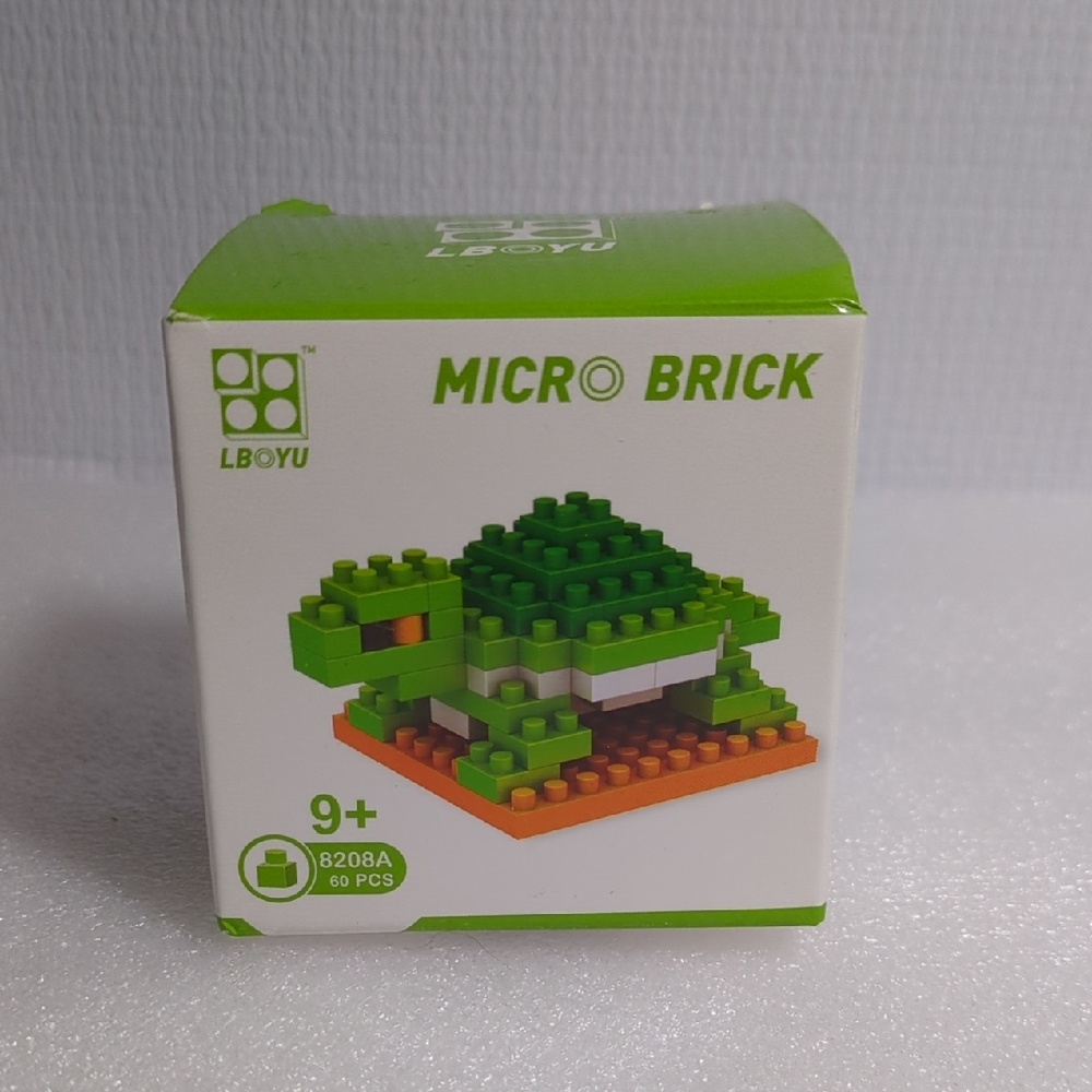 🩵2/$10🩵LBOYU Micro Brick Turtle Set 60 Pieces
